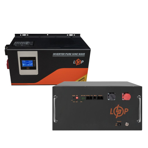 КРЖ LogicPower W3000 + літієва (LiFePO4) батарея 7168 Ватт (22892+38851 280 Ah) КРЖ LogicPower W3000 + літієва (LiFePO4) батарея 7168 Ватт (22892+38851 280 Ah)