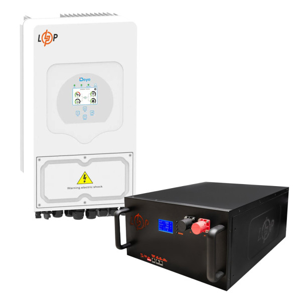 Комплект резервного живлення LogicPower 8000W + літієва (LiFePO4) батарея 11776Wh Комплект резервного живлення LogicPower 8000W + літієва (LiFePO4) батарея 11776Wh