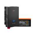 Комплект резервного живлення LogicPower ДБЖ 3500W + літієва (LiFePO4) батарея 3840 Wh Комплект резервного живлення LogicPower ДБЖ 3500W + літієва (LiFePO4) батарея 3840 Wh