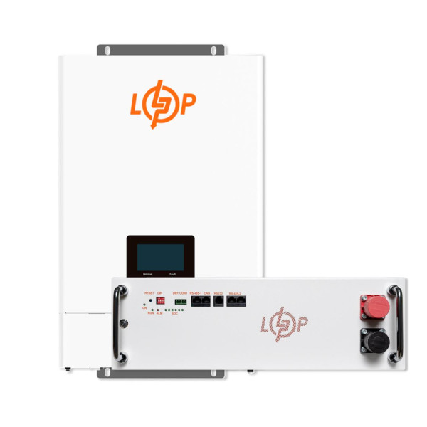 Комплект резервного живлення LogicPower ДБЖ W6000 + літієва (LiFePO4) батарея 5120 Вт/год (37760+37541 100 Ah) Комплект резервного живлення LogicPower ДБЖ W6000 + літієва (LiFePO4) батарея 5120 Вт/год (37760+37541 100 Ah)