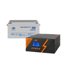 Комплект резервного живлення LP (LogicPower) ДБЖ + мультигелева батарея (UPS B1500 + АКБ MG 1800Wh)