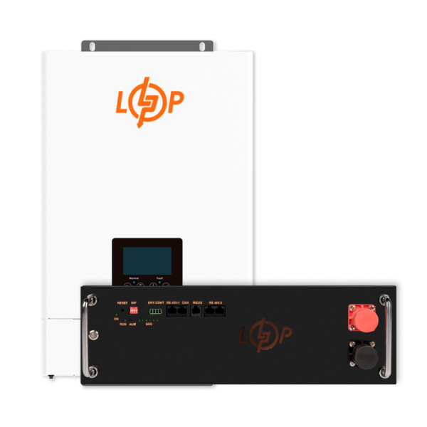 Комплект резервного живлення LogicPower ДБЖ W6000 + літієва (LiFePO4) батарея 5120 Вт/год (37760+38129 100 Ah) Комплект резервного живлення LogicPower ДБЖ W6000 + літієва (LiFePO4) батарея 5120 Вт/год (37760+38129 100 Ah)