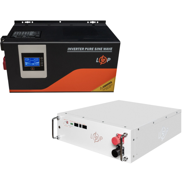 КРЖ LogicPower W3000 + літієва (LiFePO4) батарея 5120 Вт (22892+38179 200 Ah) КРЖ LogicPower W3000 + літієва (LiFePO4) батарея 5120 Вт (22892+38179 200 Ah)
