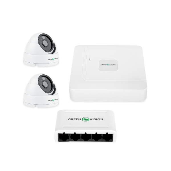Комплект видеонаблюдения из 2 IP-камер GV-IP-K-W67/02 4MP (Lite) для дома и офиса с высоким качеством изображения и простой установкой Комплект видеонаблюдения из 2 IP-камер GV-IP-K-W67/02 4MP (Lite) для дома и офиса с высоким качеством изображения и простой установкой