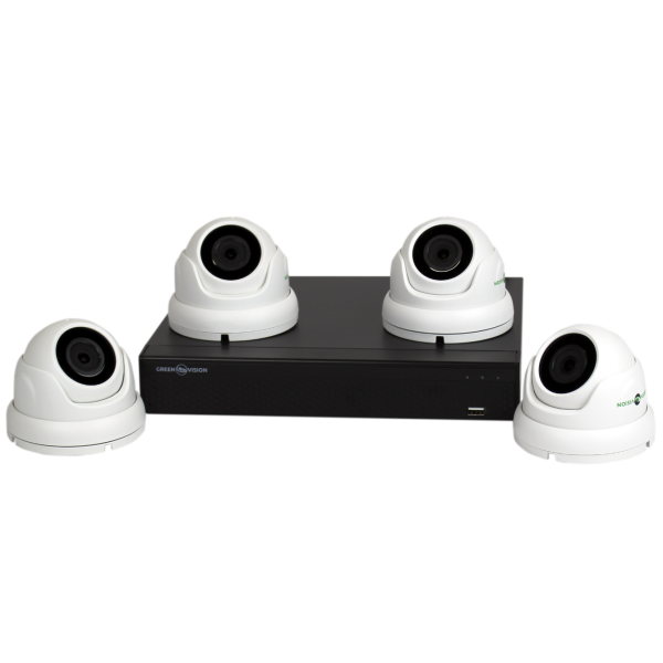 Комплект відеоспостереження GreenVision GV-K-S16/04 1080P Комплект відеоспостереження GreenVision GV-K-S16/04 1080P