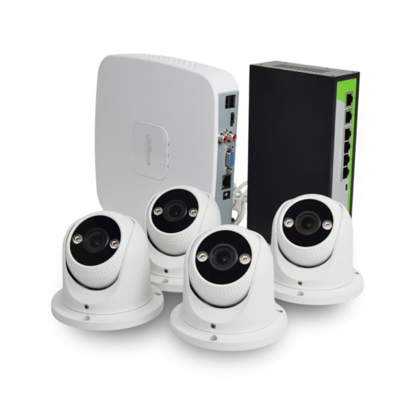 IP комплект відеоспостереження з 4 камерами ZKTeco CCTV bundle kit №2 для охоронної системи з підтримкою AI та дистанційним керуванням IP комплект відеоспостереження з 4 камерами ZKTeco CCTV bundle kit №2 для охоронної системи з підтримкою AI та дистанційним керуванням