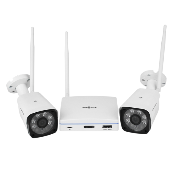 Комплект відеоспостереження GV-IP-K-W57/02 3MP Комплект відеоспостереження GV-IP-K-W57/02 3MP