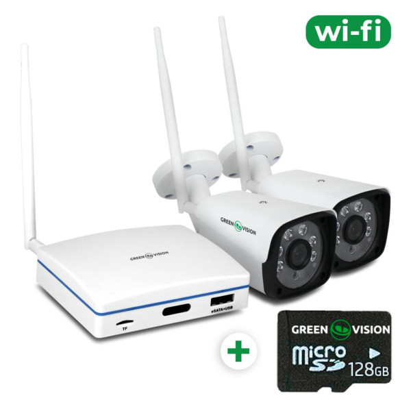 GV-IP-K-W57/02 3MP + Карта 128GB GV-IP-K-W57/02 3MP + Карта 128GB