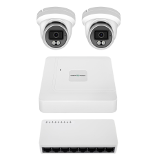Комплект відеоспостереження на 2 камери GV-IP-K-W100/2 6MP