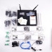 Комплект відеоспостереження ATIS WF 4 kit з WiFi відеореєстратором і 4 IP камерами 2Мп для автономного моніторингу на вулиці та в приміщеннях