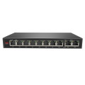 PoE-комутатор 10-портовий гігабітний ONV-POE33108P для відеоспостереження з 8 портами PoE, 110 Вт, живлення AC 100~240 В, температура -20°C до +55°C PoE-комутатор 10-портовий гігабітний ONV-POE33108P для відеоспостереження з 8 портами PoE, 110 Вт, живлення AC 100~240 В, температура -20°C до +55°C