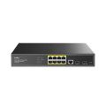 ПоE-комутатор GS2008PS2 11-портовий керований L2 гігабітний для відеоспостереження з 8 PoE портами і живленням 120W ПоE-комутатор GS2008PS2 11-портовий керований L2 гігабітний для відеоспостереження з 8 PoE портами і живленням 120W