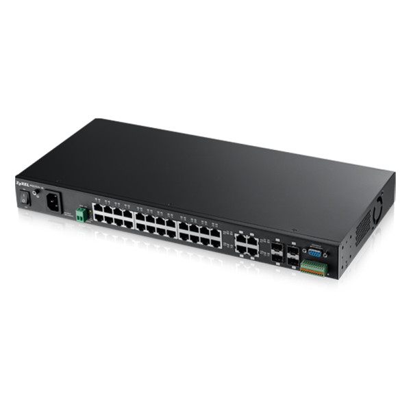 Коммутатор ZyXEL MGS3520-28-L2 гигабитный 28-портовый с функцией заряда АКБ Коммутатор ZyXEL MGS3520-28-L2 гигабитный 28-портовый с функцией заряда АКБ