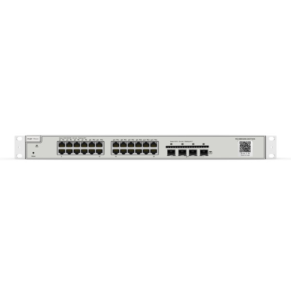 Комутатор Ruijie Reyee RG-NBS3200-24GT4XS керований 28-портовий без PoE Комутатор Ruijie Reyee RG-NBS3200-24GT4XS керований 28-портовий без PoE