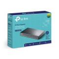 PoE-комутатор TP-Link TL-SG1008P 8-портовий гігабітний з 4 PoE+ портами некерований PoE-комутатор TP-Link TL-SG1008P 8-портовий гігабітний з 4 PoE+ портами некерований