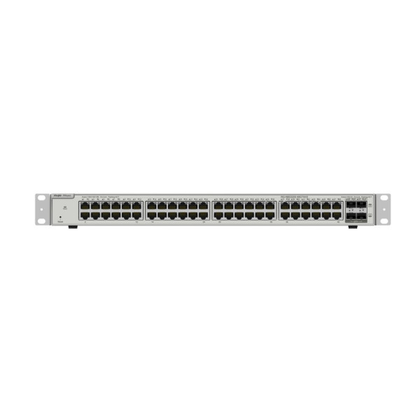 Коммутатор 52-портовый управляемый Ruijie Reyee RG-NBS3200-48GT4XS без PoE для средних и крупных сетей с высокой производительностью и надежностью Коммутатор 52-портовый управляемый Ruijie Reyee RG-NBS3200-48GT4XS без PoE для средних и крупных сетей с высокой производительностью и надежностью