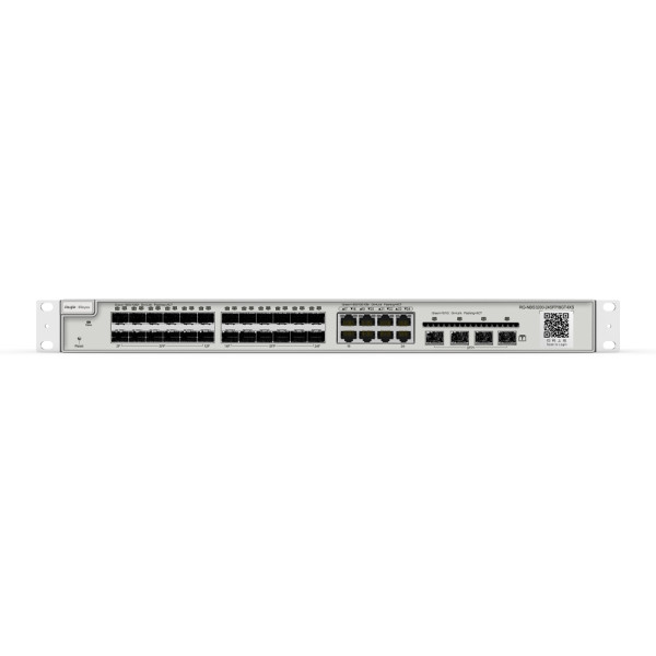 Комутатор Ruijie Reyee RG-NBS3200-24SFP/8GT4XS 24-портовий керований з 8 комбінованими портами Комутатор Ruijie Reyee RG-NBS3200-24SFP/8GT4XS 24-портовий керований з 8 комбінованими портами