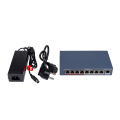 Комутатор мережевий POE GV-018-AI-8+1PG для відеоспостереження з 8 портами 10/100 Mbit та підтримкою живлення на відстані 250 метрів Комутатор мережевий POE GV-018-AI-8+1PG для відеоспостереження з 8 портами 10/100 Mbit та підтримкою живлення на відстані 250 метрів