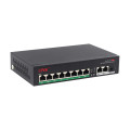 Некерований PoE-комутатор 11-портовий ONV-H1108PFD з 8 портами PoE для відеоспостереження з потужністю 120 Вт та передачею до 250 м Некерований PoE-комутатор 11-портовий ONV-H1108PFD з 8 портами PoE для відеоспостереження з потужністю 120 Вт та передачею до 250 м