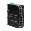 ПоЕ-комутатор 14-портовий керований L2+ ETH-IMC2408MP гігабітний з 8 PoE портами 240W для промислових мереж та систем відеоспостереження ПоЕ-комутатор 14-портовий керований L2+ ETH-IMC2408MP гігабітний з 8 PoE портами 240W для промислових мереж та систем відеоспостереження