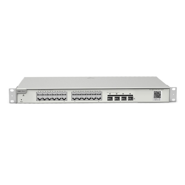 Комутатор Ruijie Reyee RG-NBS5100-24GT4SFP керований 28-портовий без PoE Комутатор Ruijie Reyee RG-NBS5100-24GT4SFP керований 28-портовий без PoE