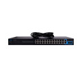 PoE-комутатор 28-портовий TD-B2224S1-PGA з 24 портами PoE 10/100/1000Mbps для відеоспостереження з захистом від блискавки та підтримкою Watchdog PoE-комутатор 28-портовий TD-B2224S1-PGA з 24 портами PoE 10/100/1000Mbps для відеоспостереження з захистом від блискавки та підтримкою Watchdog