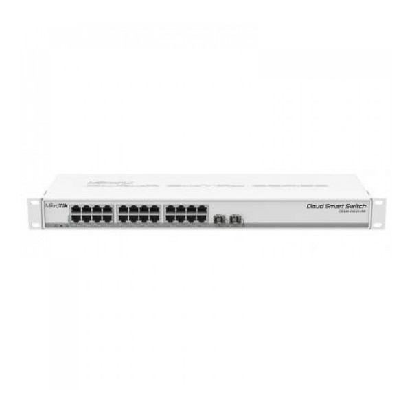 26-портовий керований комутатор MIKROTIK CSS326-24G-2S+RM 26-портовий керований комутатор MIKROTIK CSS326-24G-2S+RM