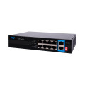 PoE-комутатор 10-портовий з 8 портами PoE TVT TD-B2208S1-PGU для відеоспостереження з підтримкою VLAN та режиму дальньої дії до 250 м PoE-комутатор 10-портовий з 8 портами PoE TVT TD-B2208S1-PGU для відеоспостереження з підтримкою VLAN та режиму дальньої дії до 250 м