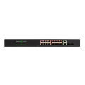 Комутатор мережевий POE GV-022-D-16G+2PG+2SFP Комутатор мережевий POE GV-022-D-16G+2PG+2SFP