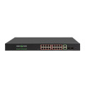 Комутатор мережевий POE GV-022-D-16G+2PG+2SFP Комутатор мережевий POE GV-022-D-16G+2PG+2SFP