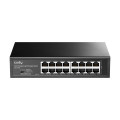 Комутатор 16-портовий Cudy GS1016E гігабітний з управлінням для мережевих рішень та VLAN, з підтримкою QoS та розширенням дальності передачі Комутатор 16-портовий Cudy GS1016E гігабітний з управлінням для мережевих рішень та VLAN, з підтримкою QoS та розширенням дальності передачі