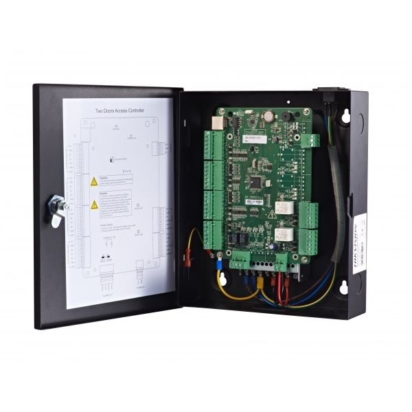 Hikvision DS-K2802 контроллер для 2 дверей Hikvision DS-K2802 контроллер для 2 дверей