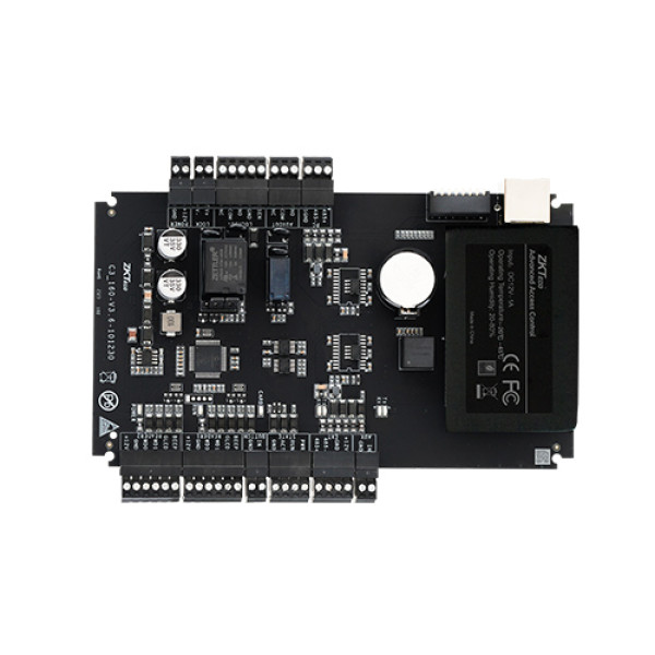 Мережевий контролер для 1 двері ZKTeco C3-100 Plus з підтримкою RFID, QR-кодів та паролів, ідеальний для малого та середнього бізнесу Мережевий контролер для 1 двері ZKTeco C3-100 Plus з підтримкою RFID, QR-кодів та паролів, ідеальний для малого та середнього бізнесу