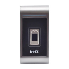Біометричний антивандальний термінал Trinix TRR-1102MFI(WF) для контролю доступу зі зчитувачем відбитків пальців і карт Mifare 13.56 MHz