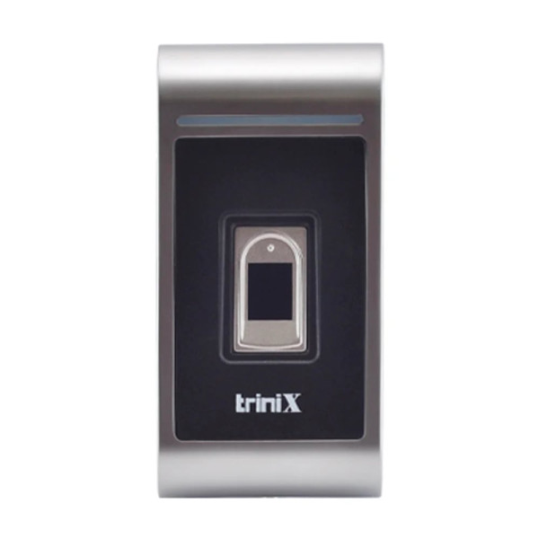 Біометричний антивандальний термінал Trinix TRR-1102MFI(WF) для контролю доступу зі зчитувачем відбитків пальців і карт Mifare 13.56 MHz Біометричний антивандальний термінал Trinix TRR-1102MFI(WF) для контролю доступу зі зчитувачем відбитків пальців і карт Mifare 13.56 MHz