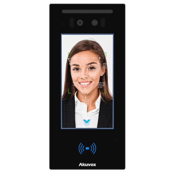 Термінал контролю доступу Akuvox A05C (розпізнавання облич, NFC, BLE) Термінал контролю доступу Akuvox A05C (розпізнавання облич, NFC, BLE)