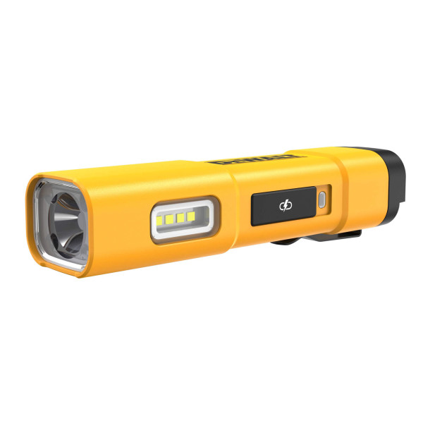 Светодиодный фонарь аккумуляторный DeWALT DCL183 с встроенным аккумулятором 3.6В для освещения на стройке и в быту, световой поток 1000 лм, вес 0.28 кг Светодиодный фонарь аккумуляторный DeWALT DCL183 с встроенным аккумулятором 3.6В для освещения на стройке и в быту, световой поток 1000 лм, вес 0.28 кг
