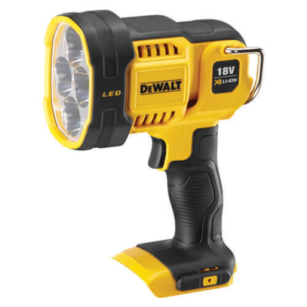 Фонарь светодиодный аккумуляторный DeWALT DCL043 для работы с аккумуляторами 18В XR Li-Ion, вес 0.64 кг, яркий и удобный для использования в любых условиях Фонарь светодиодный аккумуляторный DeWALT DCL043 для работы с аккумуляторами 18В XR Li-Ion, вес 0.64 кг, яркий и удобный для использования в любых условиях