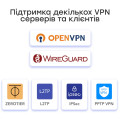 Гігабітний Multi-WAN VPN-маршрутизатор Cudy R700 для швидкісного інтернет-з'єднання та безпечного доступу з підтримкою балансування навантаження та резервування Гігабітний Multi-WAN VPN-маршрутизатор Cudy R700 для швидкісного інтернет-з'єднання та безпечного доступу з підтримкою балансування навантаження та резервування