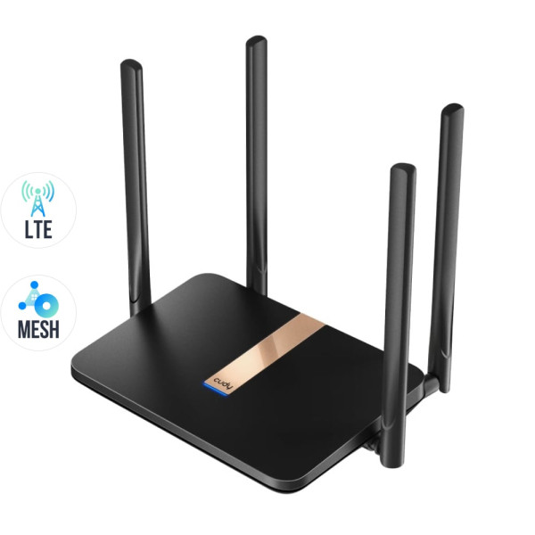 WiFi 5 Mesh 4G LTE маршрутизатор Cudy LT500D CAT4 дводіапазонний АС1200 для стабільного Інтернету з високою швидкістю завантаження та віддачі WiFi 5 Mesh 4G LTE маршрутизатор Cudy LT500D CAT4 дводіапазонний АС1200 для стабільного Інтернету з високою швидкістю завантаження та віддачі