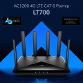 WiFi 5 Mesh 4G LTE маршрутизатор Cudy LT700 CAT6 двухдиапазонный гигабитный АС1200 для стабильного интернета и умного дома WiFi 5 Mesh 4G LTE маршрутизатор Cudy LT700 CAT6 двухдиапазонный гигабитный АС1200 для стабильного интернета и умного дома