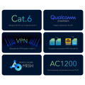 WiFi 5 Mesh 4G LTE маршрутизатор Cudy LT700 CAT6 двухдиапазонный гигабитный АС1200 для стабильного интернета и умного дома WiFi 5 Mesh 4G LTE маршрутизатор Cudy LT700 CAT6 двухдиапазонный гигабитный АС1200 для стабильного интернета и умного дома