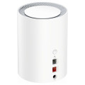 Маршрутизатор WiFi Mesh-система WiFi 6 2.5G AX3000 Cudy M3000 V2.0 для створення безшовного Wi-Fi покриття в домі або офісі, комплект з 3 пристроїв Маршрутизатор WiFi Mesh-система WiFi 6 2.5G AX3000 Cudy M3000 V2.0 для створення безшовного Wi-Fi покриття в домі або офісі, комплект з 3 пристроїв