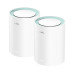 Маршрутизатор WiFi Mesh-система Cudy M1300 3-Pack двухдиапазонные гигабитные AC1200 для стабильного соединения WiFi 5 с поддержкой MU-MIMO и IPv6