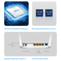 GPON WiFi 5 маршрутизатор Cudy GP1200 для швидкісного інтернету, дво-смуговий, 1 PON порт, 4 Gigabit RJ45 AC1200, до 1200 Мбіт/с, приємний для дому чи офісу GPON WiFi 5 маршрутизатор Cudy GP1200 для швидкісного інтернету, дво-смуговий, 1 PON порт, 4 Gigabit RJ45 AC1200, до 1200 Мбіт/с, приємний для дому чи офісу