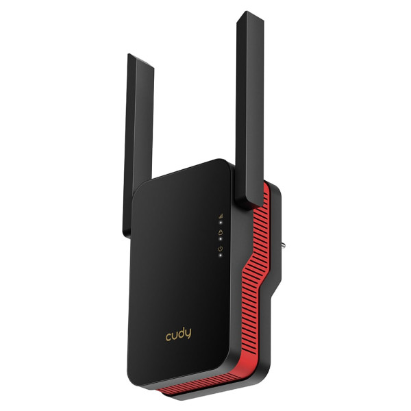 WiFi 6 Mesh ретранслятор AX3000 Cudy RE3000 Black для расширения покрытия сети, гигабитный, двухдиапазонный, поддержка MU-MIMO и Beamforming WiFi 6 Mesh ретранслятор AX3000 Cudy RE3000 Black для расширения покрытия сети, гигабитный, двухдиапазонный, поддержка MU-MIMO и Beamforming