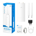 WiFi 5 Mesh 4G LTE-маршрутизатор внешний Cudy LT500 OUTDOOR CAT4 для стабильного интернета на улице, поддержка VPN, IP65, монтаж на стену или столб WiFi 5 Mesh 4G LTE-маршрутизатор внешний Cudy LT500 OUTDOOR CAT4 для стабильного интернета на улице, поддержка VPN, IP65, монтаж на стену или столб