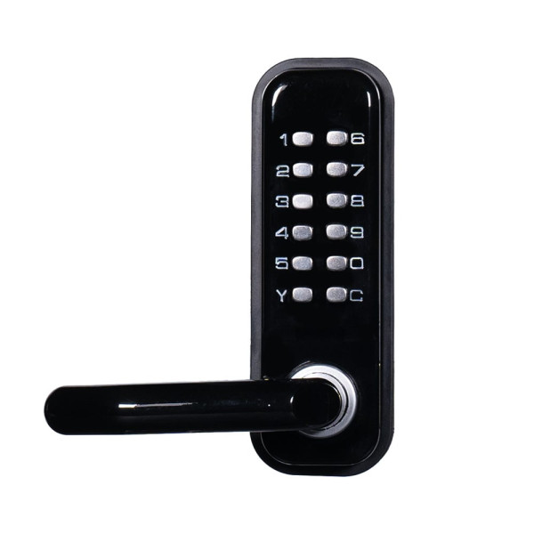 Замок механический кодовый Trinix TRL-6101MPW Black для всех типов дверей с классом защиты IP66, работающий в температурном диапазоне от -20°C до +50°C Замок механический кодовый Trinix TRL-6101MPW Black для всех типов дверей с классом защиты IP66, работающий в температурном диапазоне от -20°C до +50°C