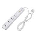 Мережевий фільтр (подовжувач) LP (5x230V-2500W, 1xUSB-38W/PD/QC3.0, 1xType-C 20W, 1xUSB 18W) Мережевий фільтр (подовжувач) LP (5x230V-2500W, 1xUSB-38W/PD/QC3.0, 1xType-C 20W, 1xUSB 18W)