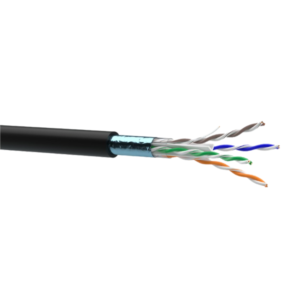 Кабель Одескабель КППЕ-ВП (250) 4*2*0,57 (F/UTP-cat.6) 305 м (7934017) Кабель Одескабель КППЕ-ВП (250) 4*2*0,57 (F/UTP-cat.6) 305 м (7934017)